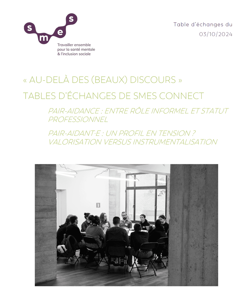 Rapport de la table d’échanges : « Au-delà des (beaux) discours »